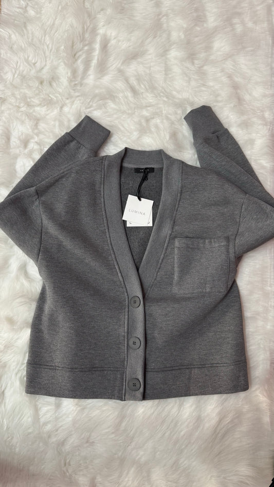 Cardigan Felpato Lumina